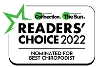 Logo Recognizing Abbott Foot and Ankle Clinic's affiliation with Reader's Choice, 2022, best Chiropodist